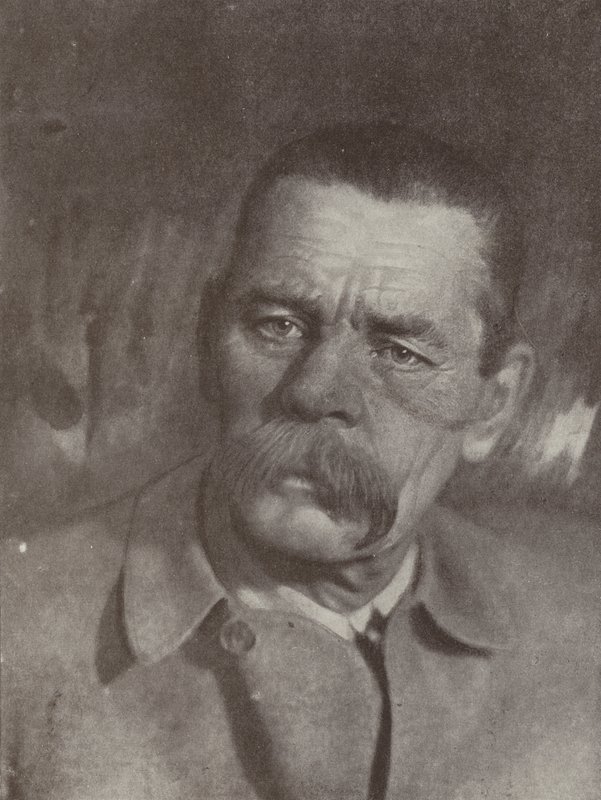 Maxim Gorky, Russian Author by Russian Photographer