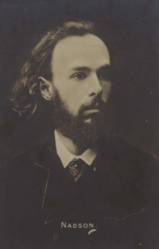 Semyon Nadson, Russian poet by Russian Photographer