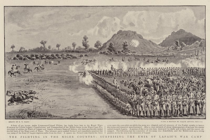 The Fighting in the Niger Country, Surprising the Emir of Lapaie