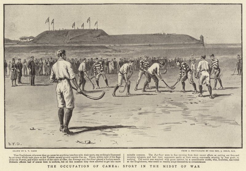 The Occupation of Canea, Sport in the Midst of War by S.T. Dadd