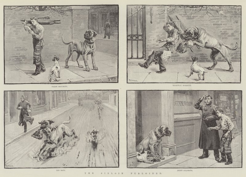 The Sirloin Purloined by S.T. Dadd