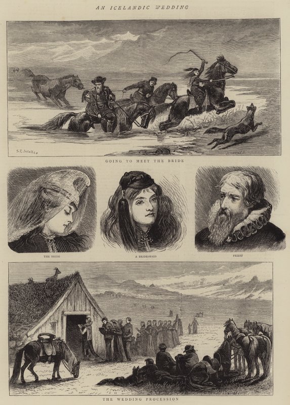 An Icelandic Wedding by Samuel Edmund Waller