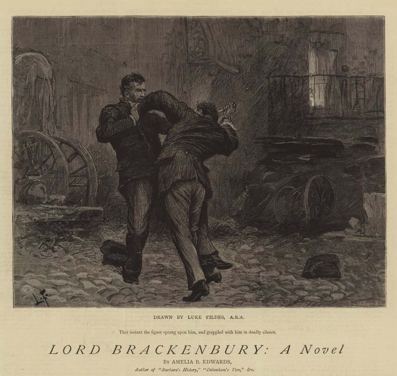 Lord Brackenbury, A Novel by Samuel Luke Fildes