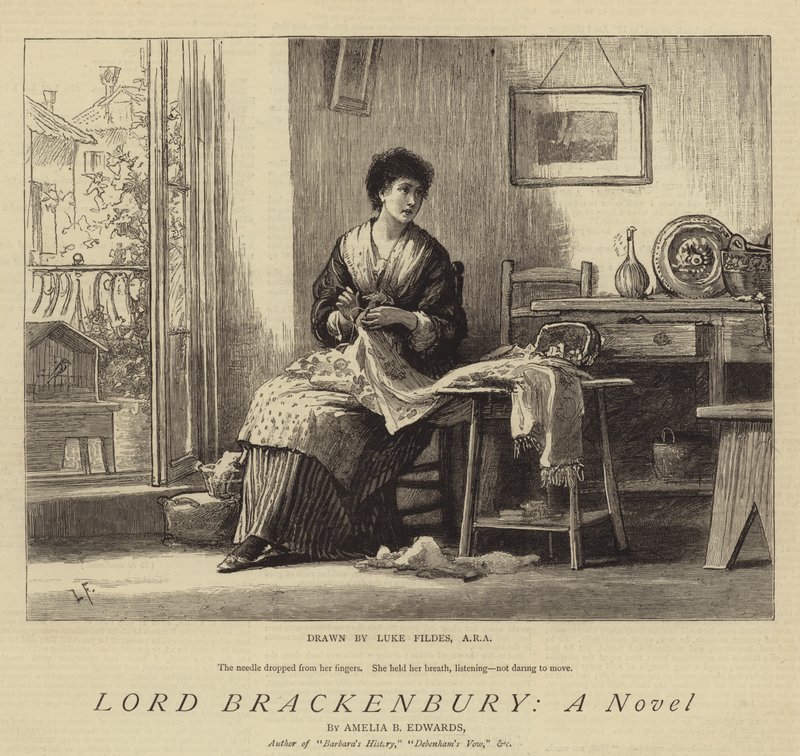 Lord Brackenbury, A Novel by Samuel Luke Fildes