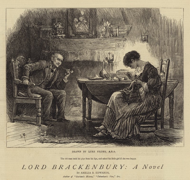 Lord Brackenbury, A Novel by Samuel Luke Fildes