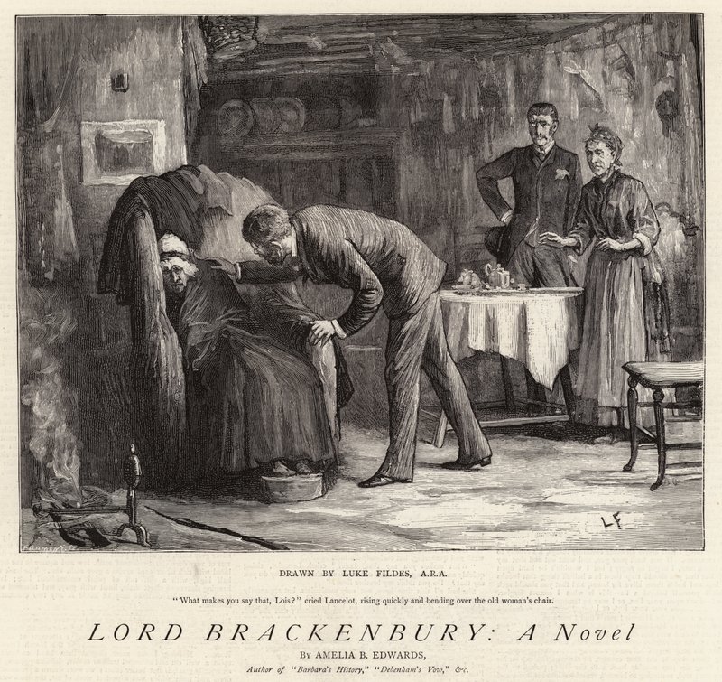 Lord Brackenbury, a Novel by Samuel Luke Fildes