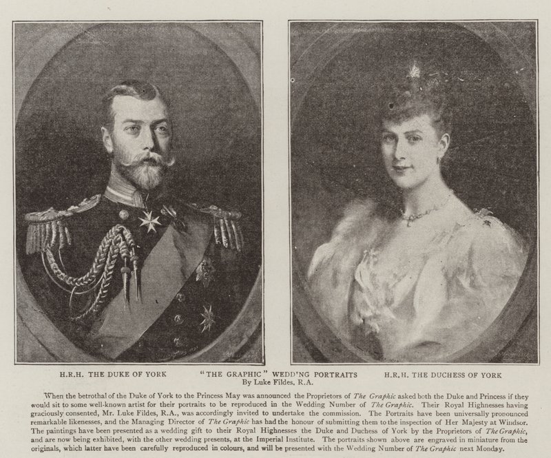 The Graphic Wedding Portraits by Samuel Luke Fildes