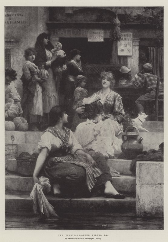 The Venetians by Samuel Luke Fildes