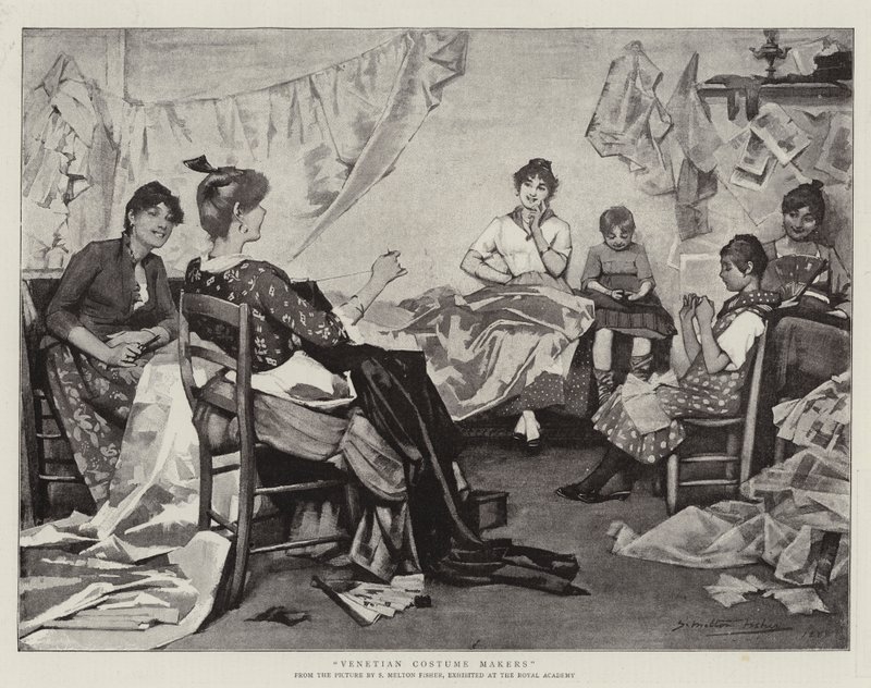 Venetian Costume Makers by Samuel Melton Fisher