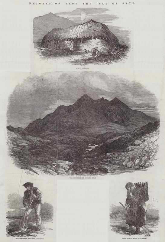 Emigration from the Isle of Skye by Samuel Read