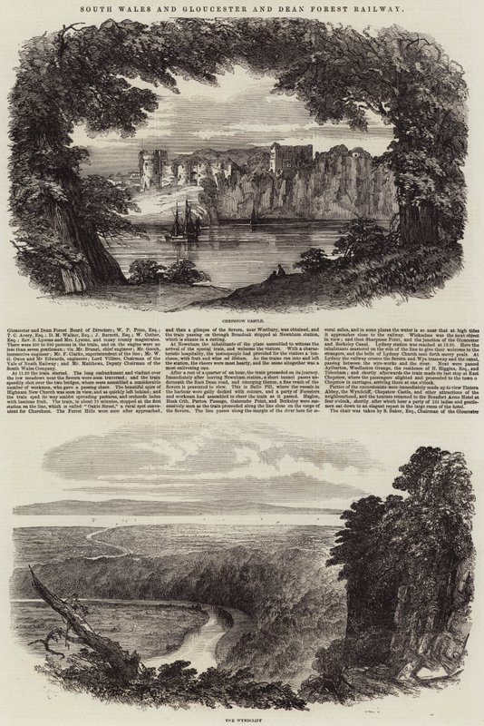 South Wales and Gloucester and Dean Forest Railway by Samuel Read