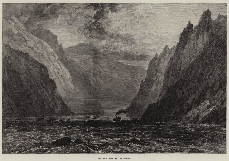 The Iron Gate of the Danube by Samuel Read