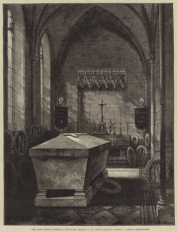 The Late Prince Imperial, Mortuary Chapel at St Mary