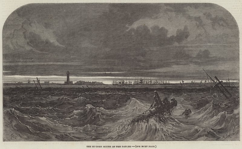 The Sulineh Mouth of the Danube by Samuel Read