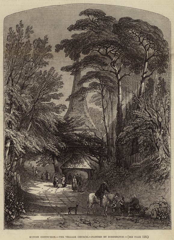The Village Church by Samuel Read