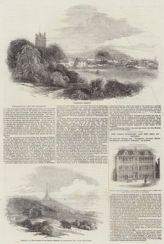 Wellington and Its Dukedom by Samuel Read
