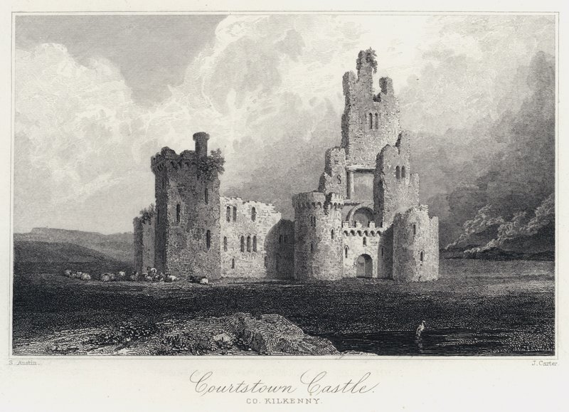 Courtstown Castle, Co Kilkenny by Samuel (after) Austin