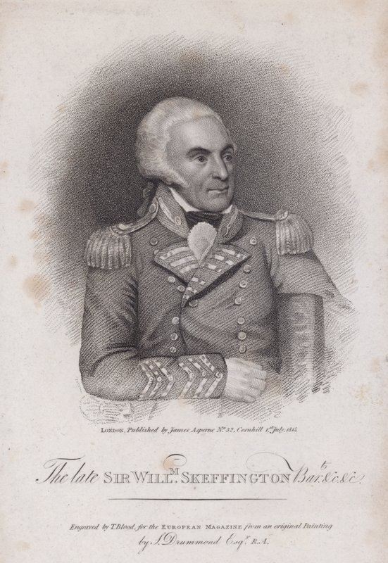 Sir William Skeffington (1742-1815), Colonel of the Leicestershire Yeomanry by Samuel (after) Drummond