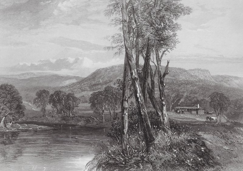 Australia: On the Goulburn, Victoria by Samuel (after) Prout