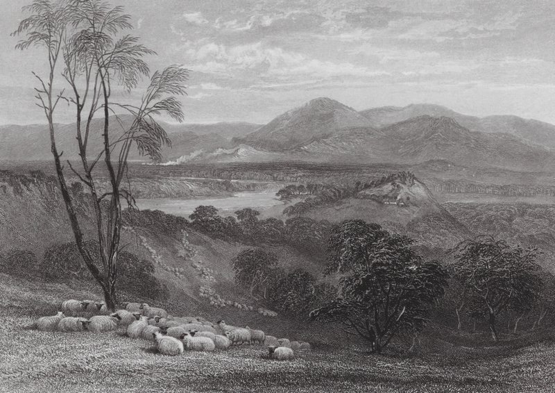 Australia: The Upper Goulburn, Victoria by Samuel (after) Prout