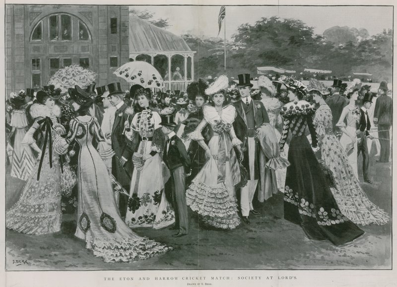 The Eton and Harrow Cricket Match: Society at Lord