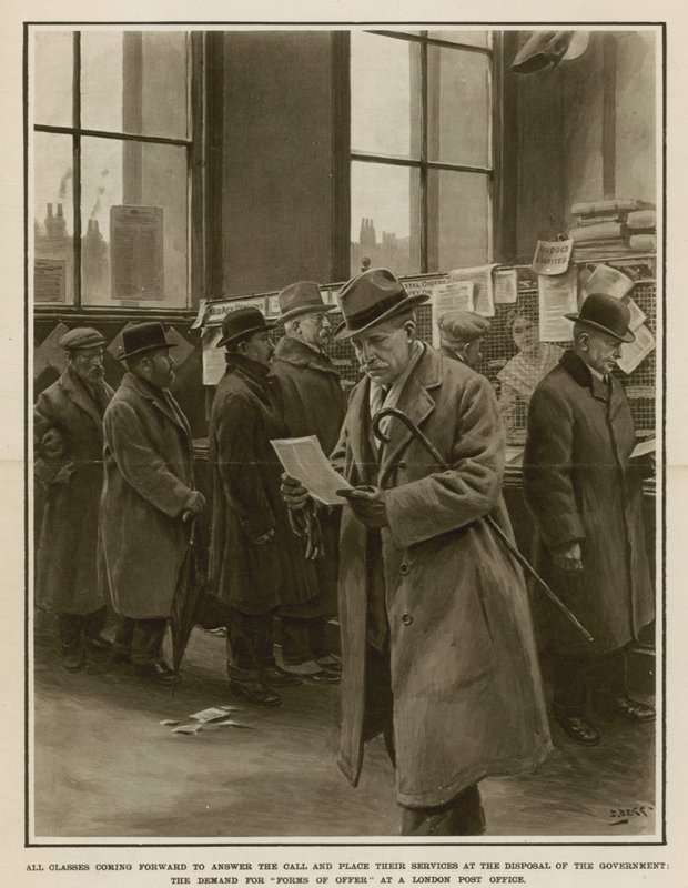 Volunteering for National Service by Samuel Begg