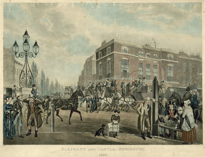 Elephant and Castle, Newington, London by Samuel John Egbert Jones