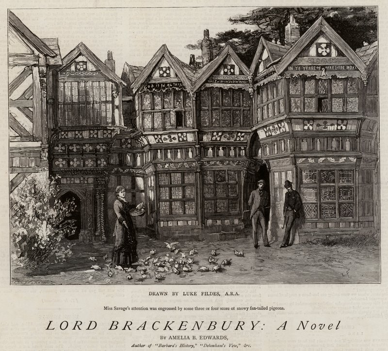 Lord Brackenbury, a Novel by Samuel Luke Fildes