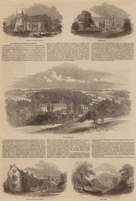 A Ramble in Hertfordshire by Samuel Read
