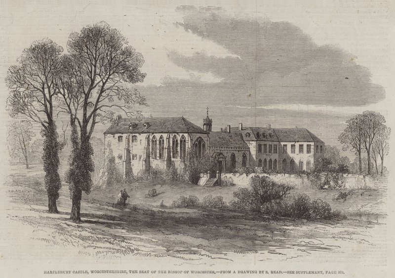 Hartlebury Castle, Worcestershire, the Seat of the Bishop of Worcester by Samuel Read
