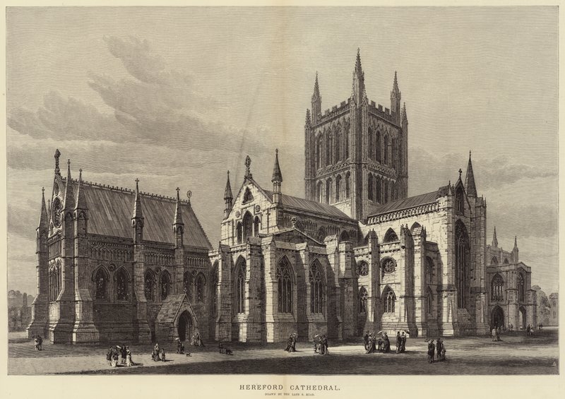 Hereford Cathedral by Samuel Read
