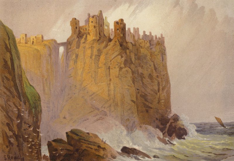 North of Ireland, Dunluce Castle by Samuel Read