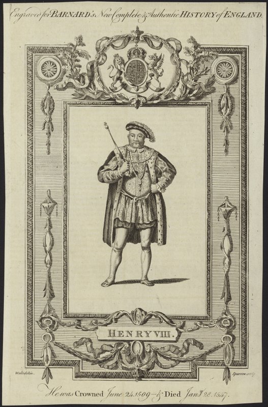 King Henry VIII of England by Samuel Wale