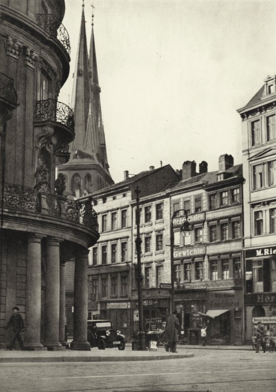 Berlin: Blick in die Poststrasse by Sasha Stone