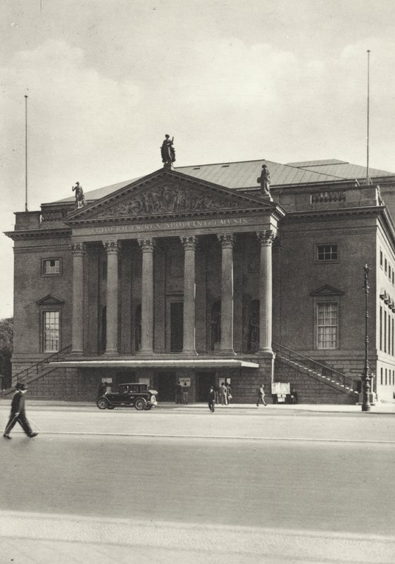 Berlin: Opernhaus; Opera House by Sasha Stone