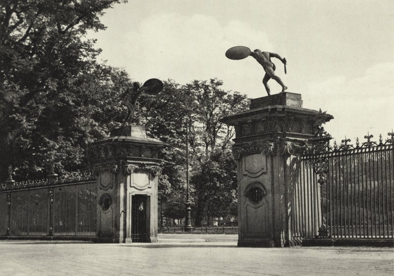 Berlin: Charlottenburg Palace, Entrance by Sasha Stone
