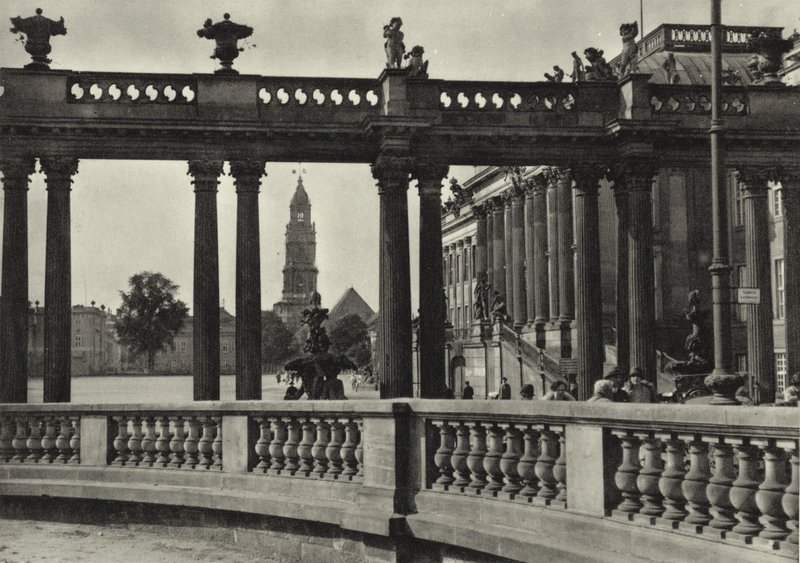Potsdam, Town Palace, Colonnades on the Havel by Sasha Stone