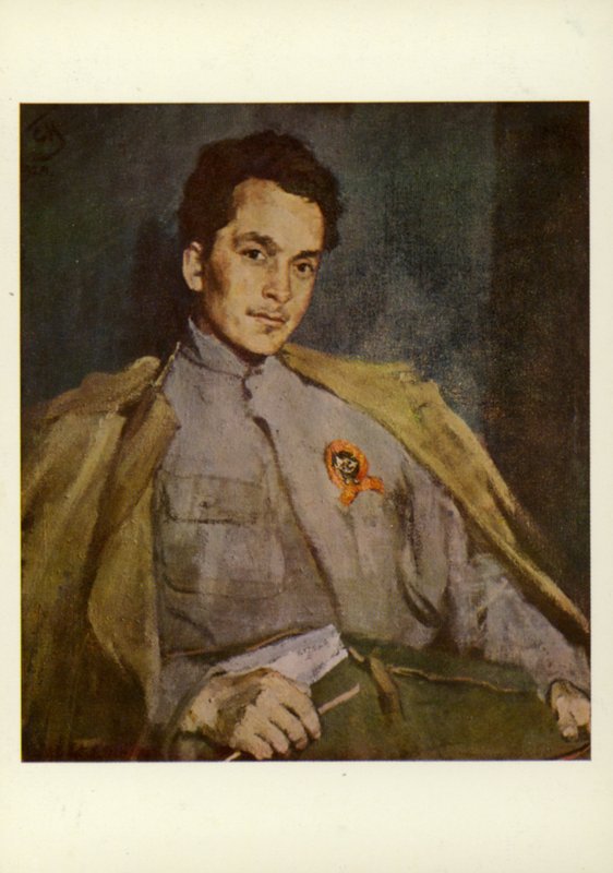 Dmitriy Furmanov, Russian novelist by Sergei Vasilievich Malyutin