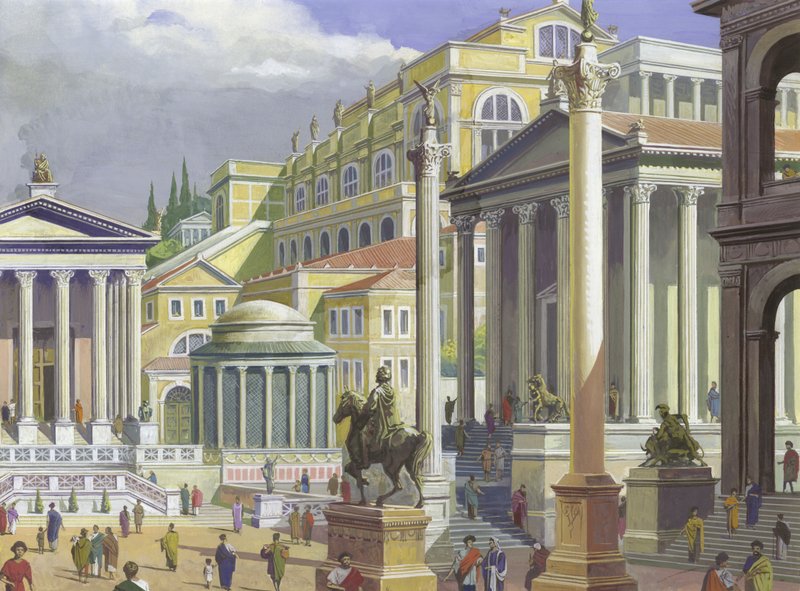 Ancient Rome by Severino Baraldi