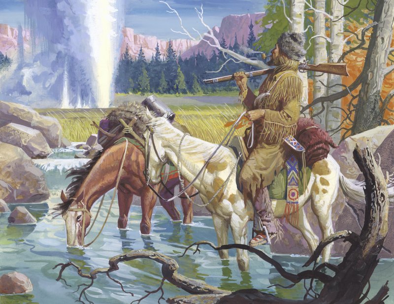 John Colter by Severino Baraldi
