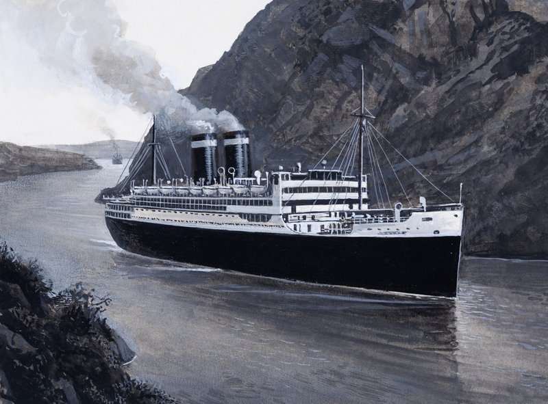 The Culebra/Gaillard Cut by Severino Baraldi