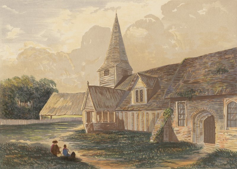 St Andrew, Greensted, Essex by Sidney Corner
