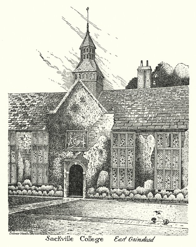 Sackville College, East Grinstead by Sidney Heath