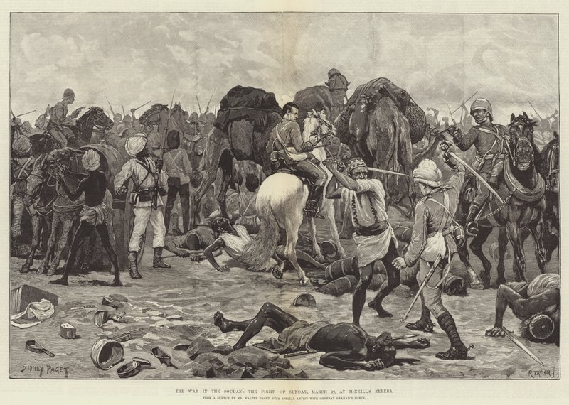 The War in the Sudan, the Fight of Sunday, 22 March, at McNeill