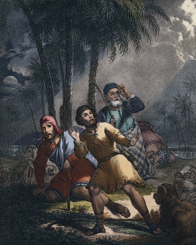 Christ Announced to the Jewish Shepherds by Siegfried Detler Bendixen