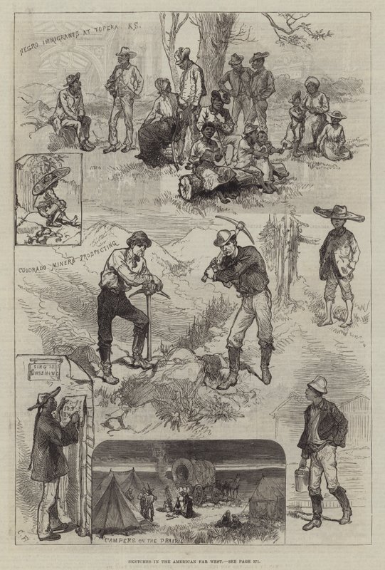 Sketches in the American Far West by Sir John Charles Robinson