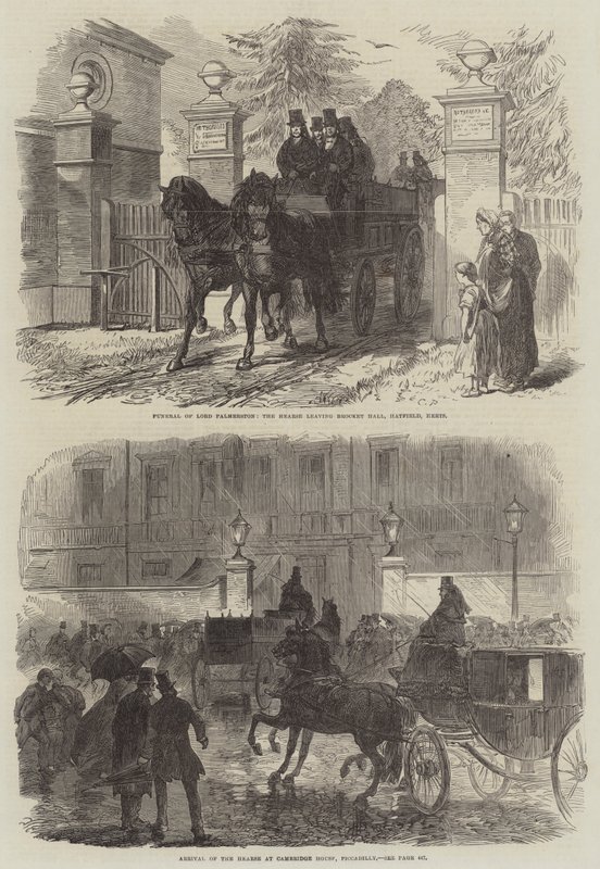 The Funeral of Lord Palmerston by Sir John Charles Robinson