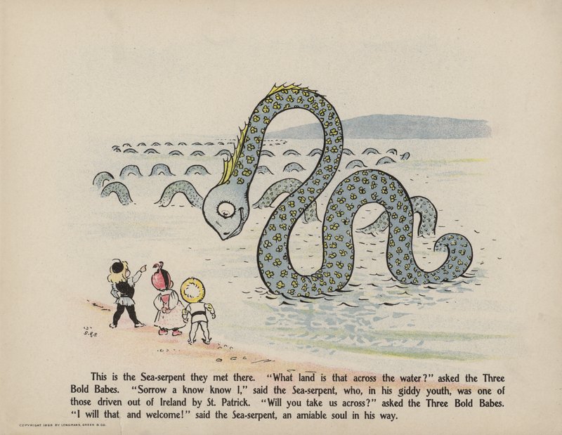 Illustration for Further Doings of the Three Bold Babes by Sophia Rosamond Praeger