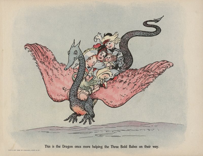 Illustration for Further Doings of the Three Bold Babes by Sophia Rosamond Praeger