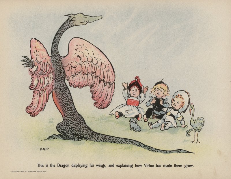 Illustration for Further Doings of the Three Bold Babes by Sophia Rosamond Praeger
